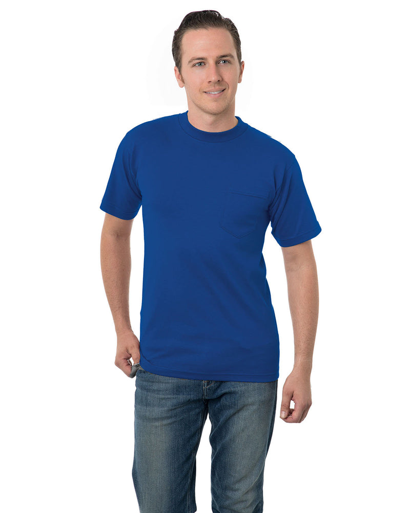 Bayside Unisex Union-Made 6.1 oz.Cotton Pocket T-Shirt