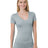 Bayside Junior's 4.2 oz., Fine Jersey V-Neck T-Shirt Bayside