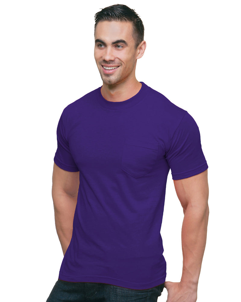 Bayside Unisex Union-Made 6.1 oz.Cotton Pocket T-Shirt