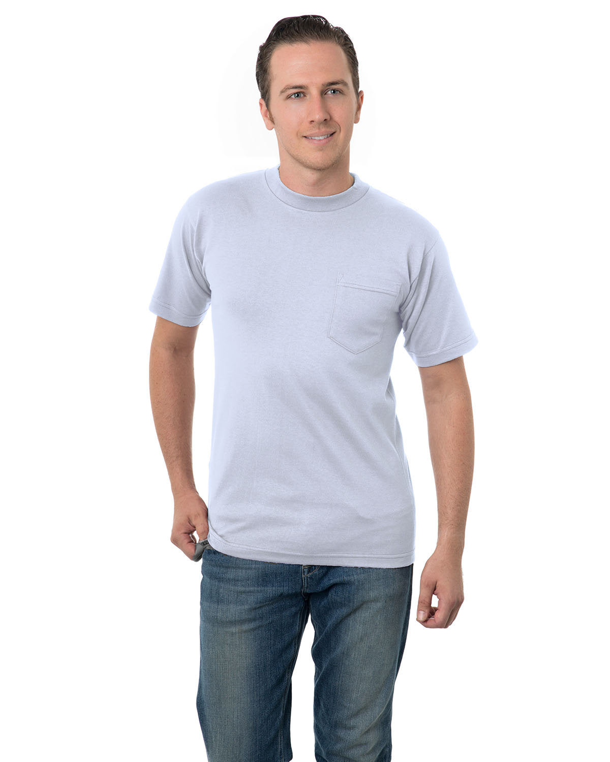 Bayside Unisex Union-Made 6.1 oz. Cotton Pocket T-Shirt Bayside