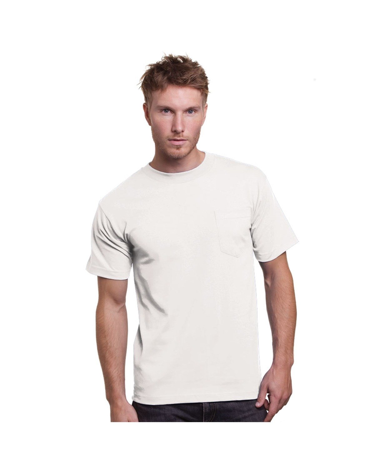 Bayside Unisex Union-Made 6.1 oz. Cotton Pocket T-Shirt Bayside
