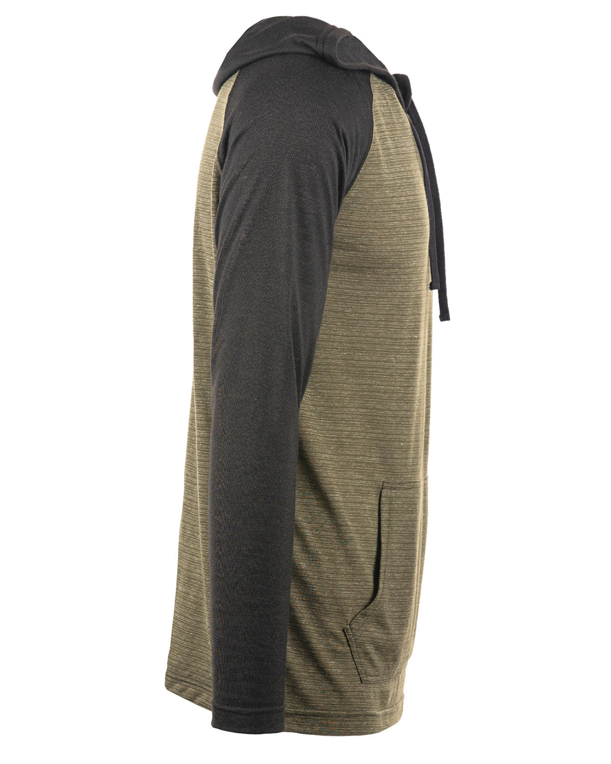 Burnside Men's Yarn-Dyed Hooded Raglan T-Shirt Burnside
