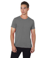 Bayside Men's Fine Jersey Long Sleeve Crewneck T-Shirt Bayside