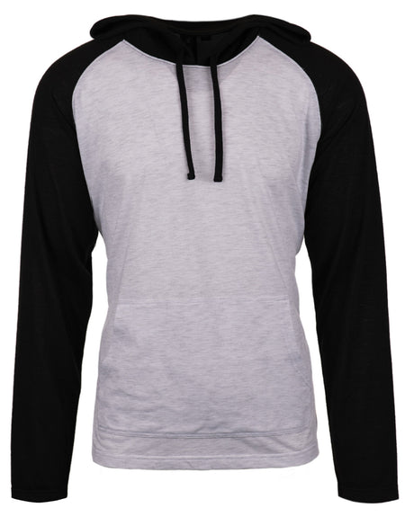 Burnside Men's Yarn-Dyed Hooded Raglan T-Shirt Burnside