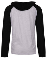 Burnside Men's Yarn-Dyed Hooded Raglan T-Shirt Burnside