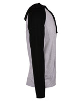 Burnside Men's Yarn-Dyed Hooded Raglan T-Shirt Burnside