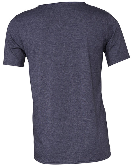 BELLA + CANVAS Men's Jersey Raw Neck T-Shirt Mens Apparel Shirts & Tops
