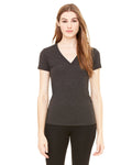 BELLA + CANVAS Ladies' Triblend Short-Sleeve Deep V-Neck T-Shirt
