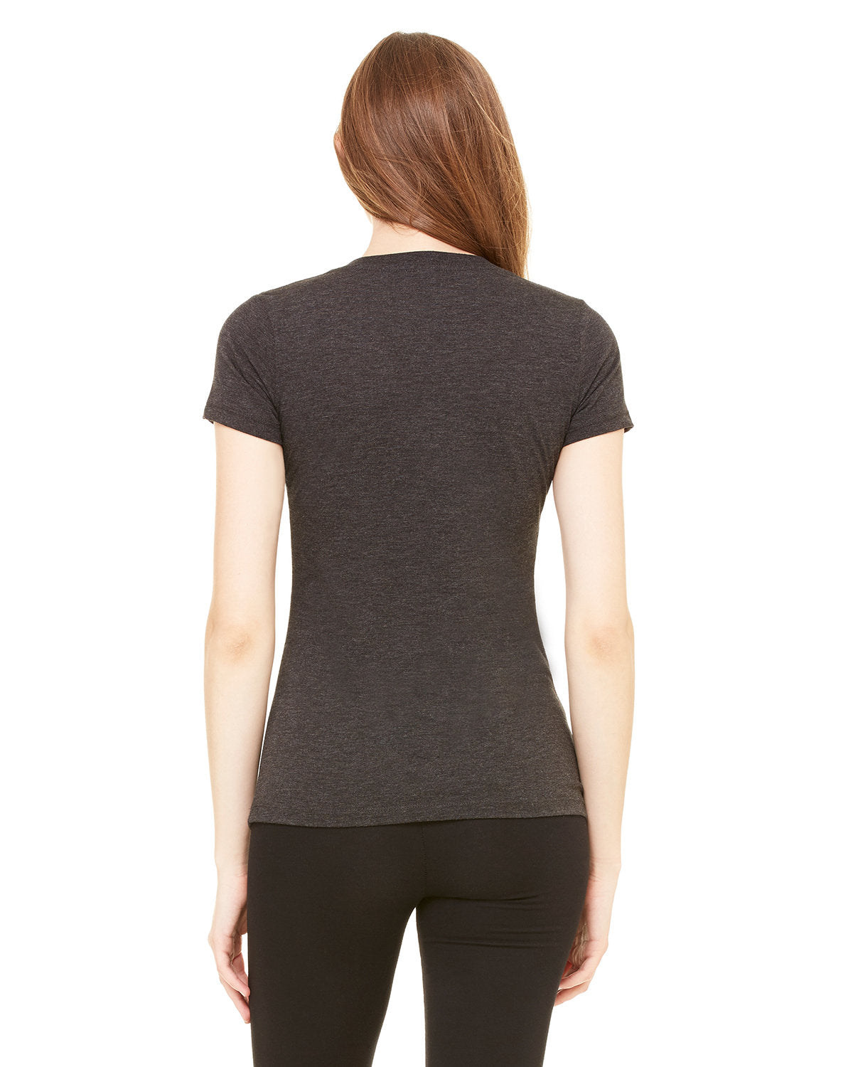 BELLA + CANVAS Ladies' Triblend Short-Sleeve Deep V-Neck T-Shirt