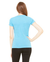 BELLA + CANVAS Ladies' Triblend Short-Sleeve Deep V-Neck T-Shirt