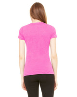 BELLA + CANVAS Ladies' Triblend Short-Sleeve Deep V-Neck T-Shirt