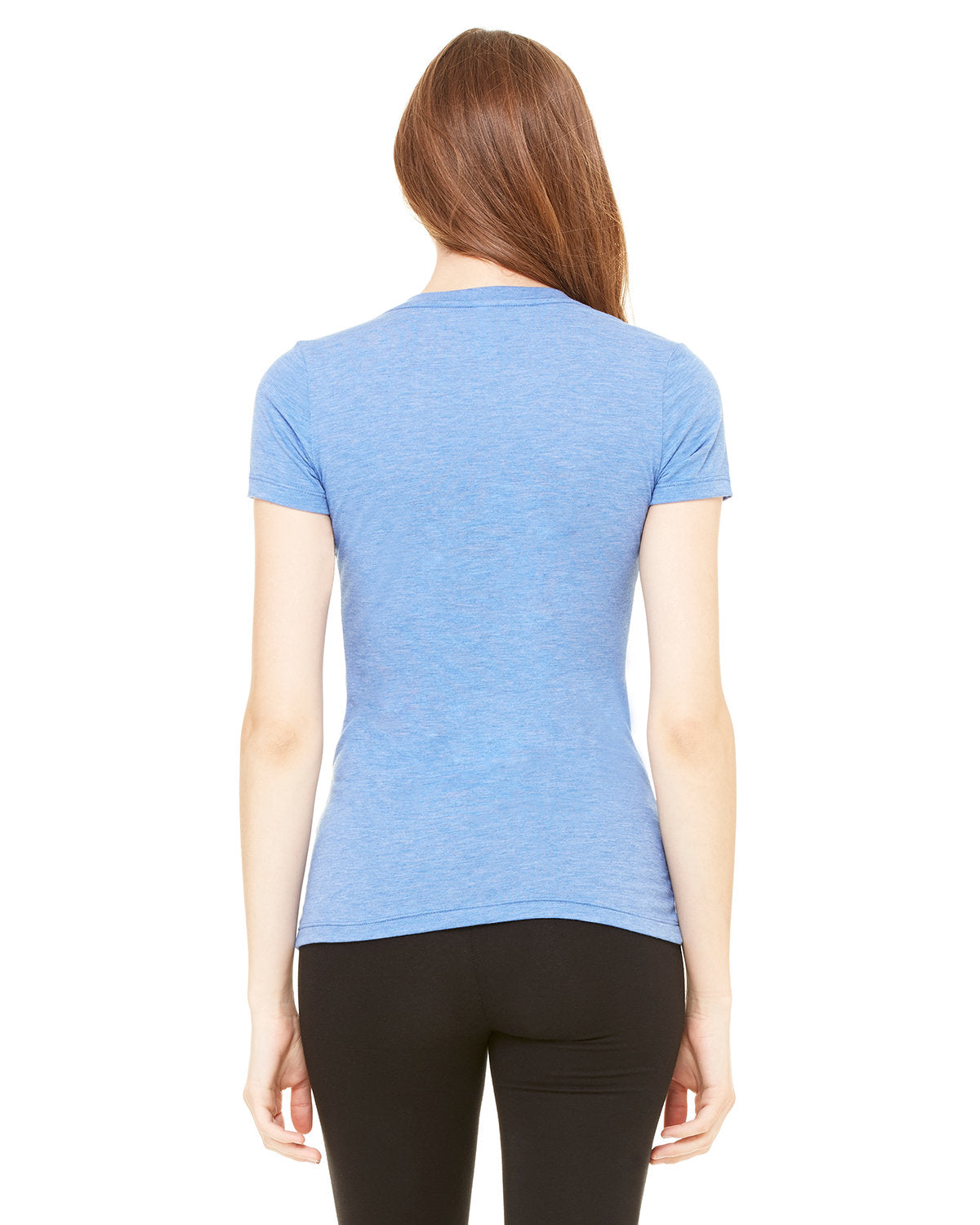 BELLA + CANVAS Ladies' Triblend Short-Sleeve Deep V-Neck T-Shirt