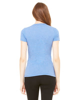 BELLA + CANVAS Ladies' Triblend Short-Sleeve Deep V-Neck T-Shirt