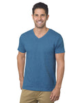 Bayside Unisex 4.2 oz., Fine Jersey V-Neck T-Shirt Bayside