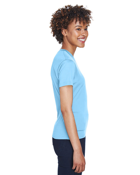 UltraClub Ladies' Cool & Dry Sport V-Neck T-Shirt UltraClub