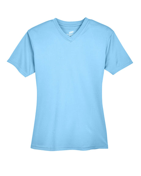 UltraClub Ladies' Cool & Dry Sport V-Neck T-Shirt UltraClub