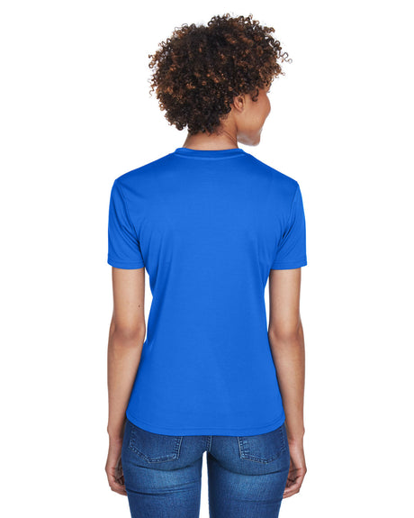 UltraClub Ladies' Cool & Dry Sport V-Neck T-Shirt UltraClub