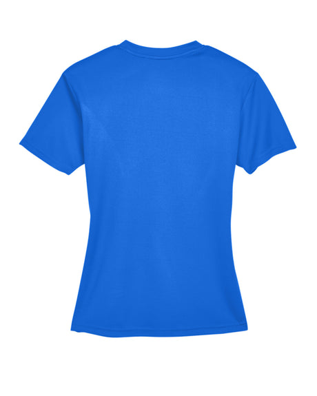 UltraClub Ladies' Cool & Dry Sport V-Neck T-Shirt UltraClub