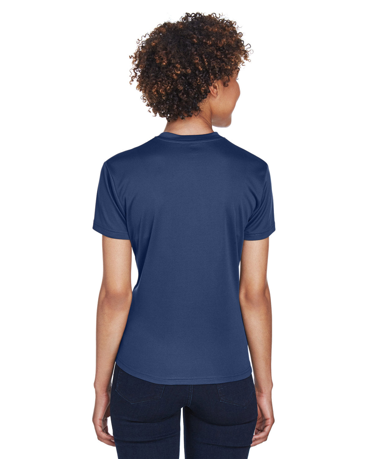 UltraClub Ladies' Cool & Dry Sport V-Neck T-Shirt UltraClub