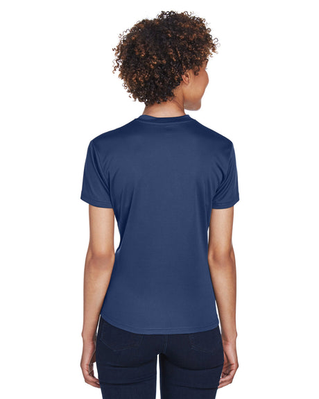 UltraClub Ladies' Cool & Dry Sport V-Neck T-Shirt UltraClub