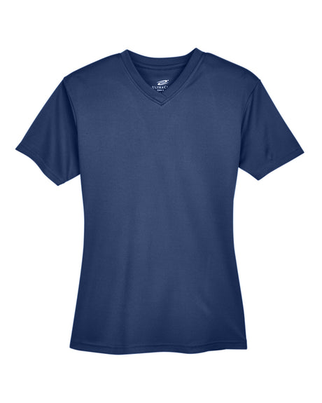 UltraClub Ladies' Cool & Dry Sport V-Neck T-Shirt UltraClub