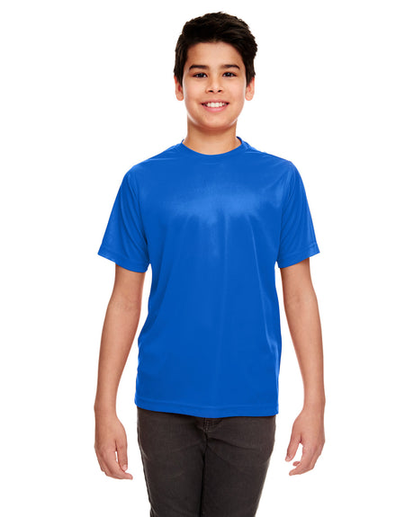 UltraClub Youth Cool & Dry Sport Performance Interlock T-Shirt UltraClub