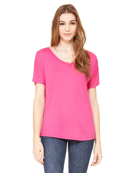 BELLA + CANVAS Ladies' Slouchy T-Shirt Womens Apparel Shirts & Tops