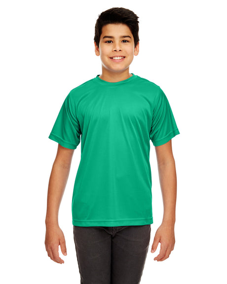 UltraClub Youth Cool & Dry Sport Performance Interlock T-Shirt UltraClub