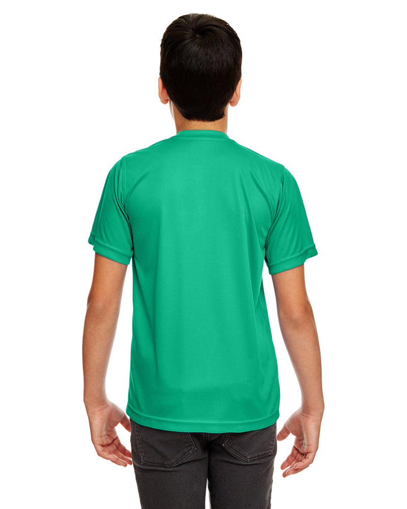 UltraClub Youth Cool & Dry Sport Performance Interlock T-Shirt