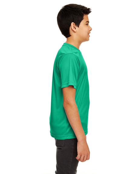 UltraClub Youth Cool & Dry Sport Performance Interlock T-Shirt UltraClub
