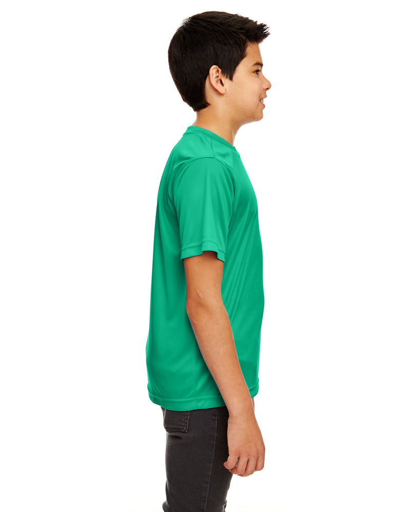 UltraClub Youth Cool & Dry Sport Performance Interlock T-Shirt