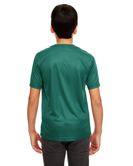 UltraClub Youth Cool & Dry Sport Performance Interlock T-Shirt UltraClub