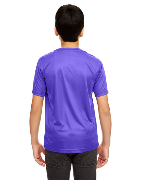 UltraClub Youth Cool & Dry Sport Performance Interlock T-Shirt UltraClub