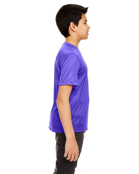 UltraClub Youth Cool & Dry Sport Performance Interlock T-Shirt UltraClub