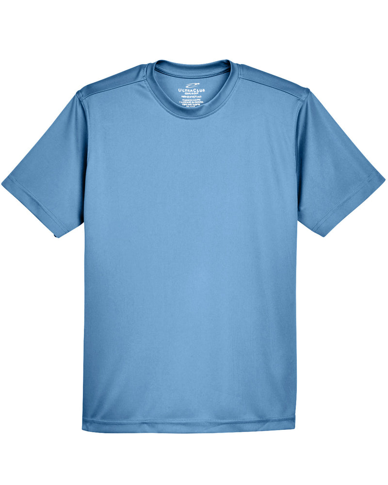 UltraClub Youth Cool & Dry Sport Performance Interlock T-Shirt