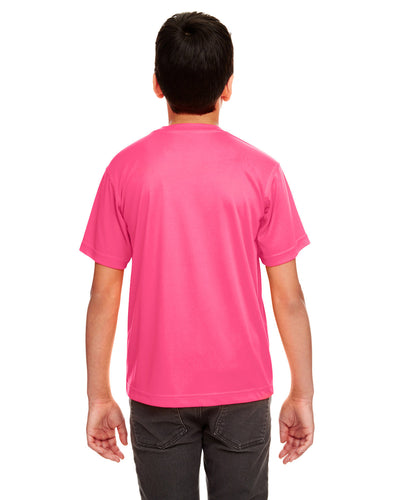 UltraClub Youth Cool & Dry Sport Performance Interlock T-Shirt