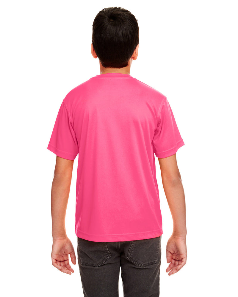 UltraClub Youth Cool & Dry Sport Performance Interlock T-Shirt