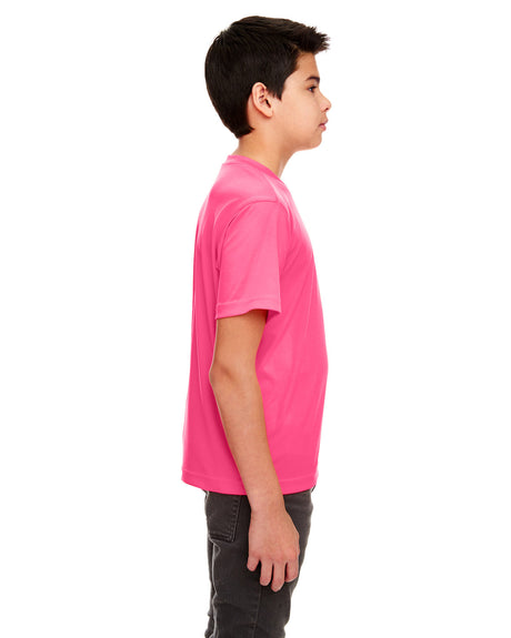 UltraClub Youth Cool & Dry Sport Performance Interlock T-Shirt UltraClub