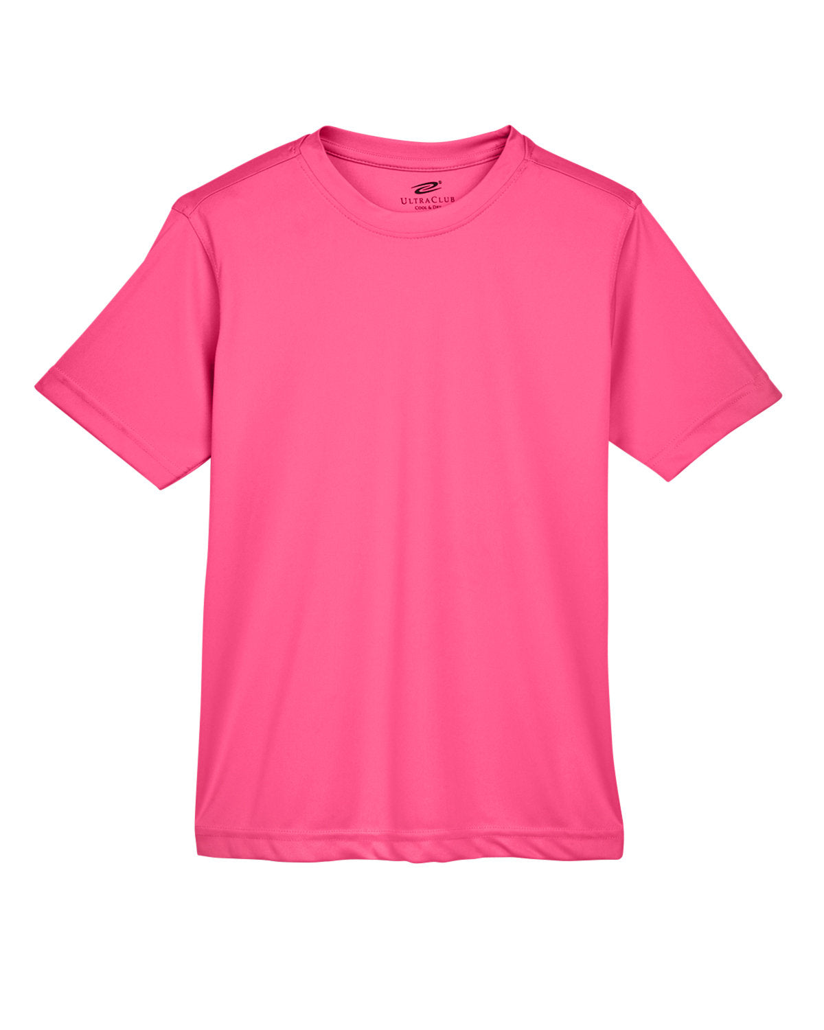 UltraClub Youth Cool & Dry Sport Performance Interlock T-Shirt UltraClub