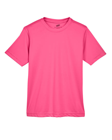 UltraClub Youth Cool & Dry Sport Performance Interlock T-Shirt UltraClub