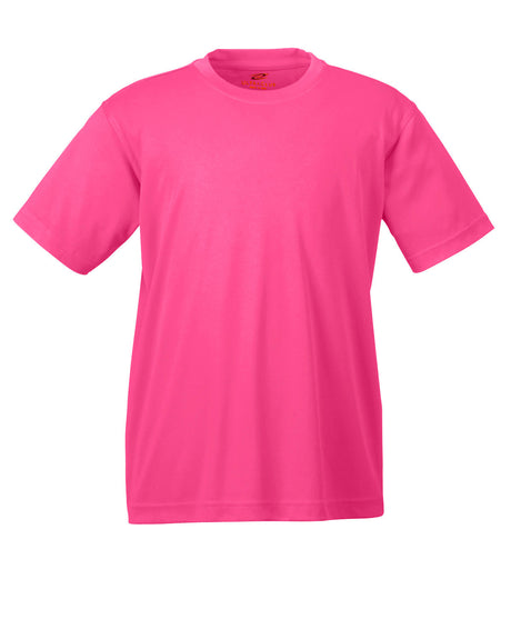 UltraClub Youth Cool & Dry Sport Performance Interlock T-Shirt UltraClub
