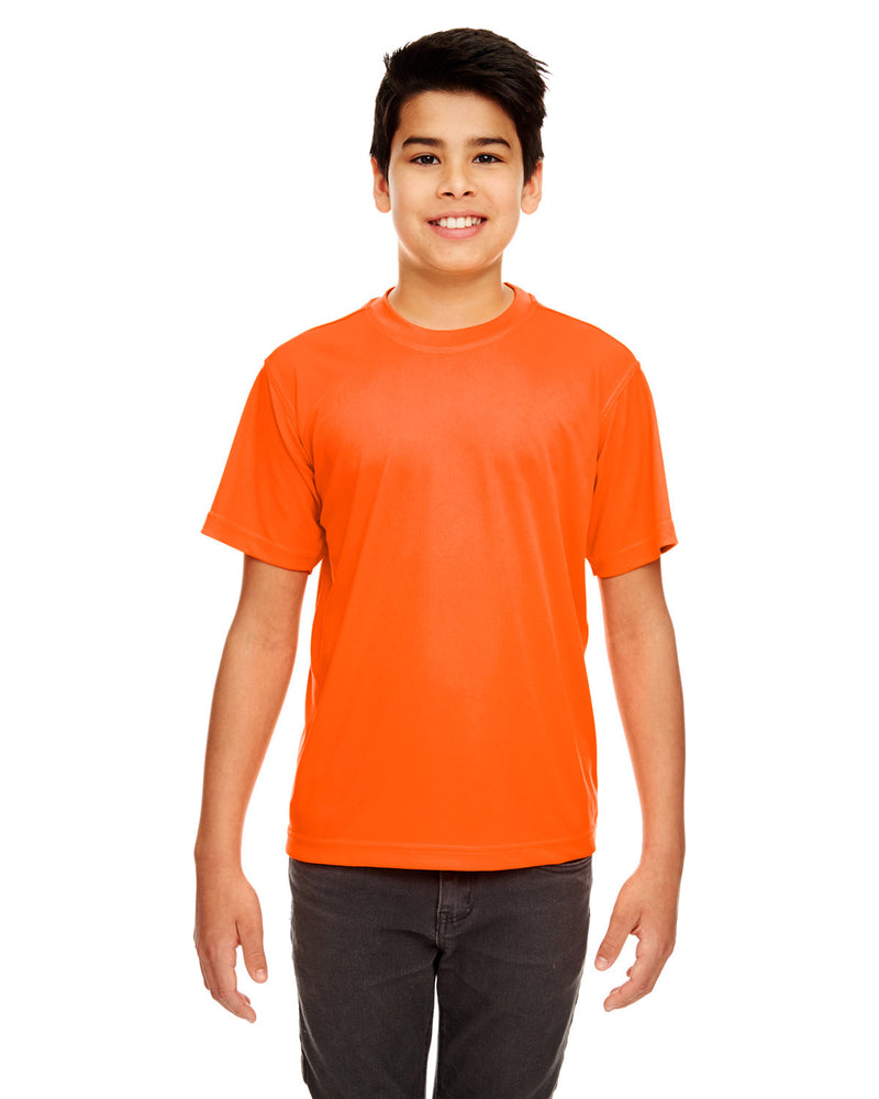 UltraClub Youth Cool & Dry Sport Performance Interlock T-Shirt