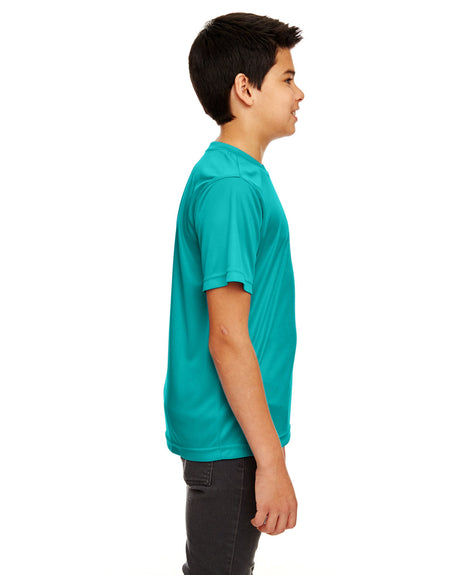 UltraClub Youth Cool & Dry Sport Performance Interlock T-Shirt UltraClub