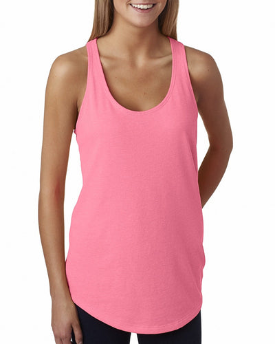 Next Level Apparel Ladies' French Terry Racerback Tank