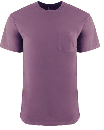 Next Level Apparel Men's Adult Inspired Dye Crew with Pocket