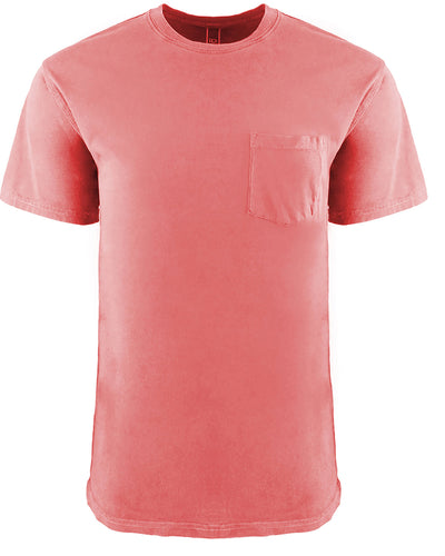 Next Level Apparel Men's Adult Inspired Dye Crew with Pocket