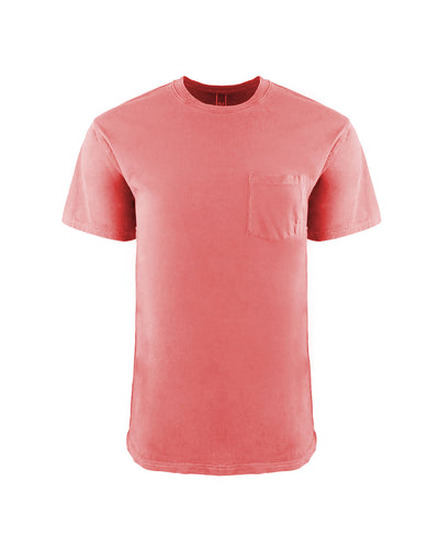 Next Level Apparel Men's Adult Inspired Dye Crew with Pocket