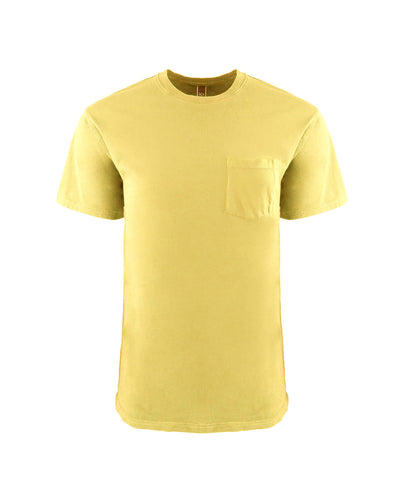 Next Level Apparel Men's Adult Inspired Dye Crew with Pocket