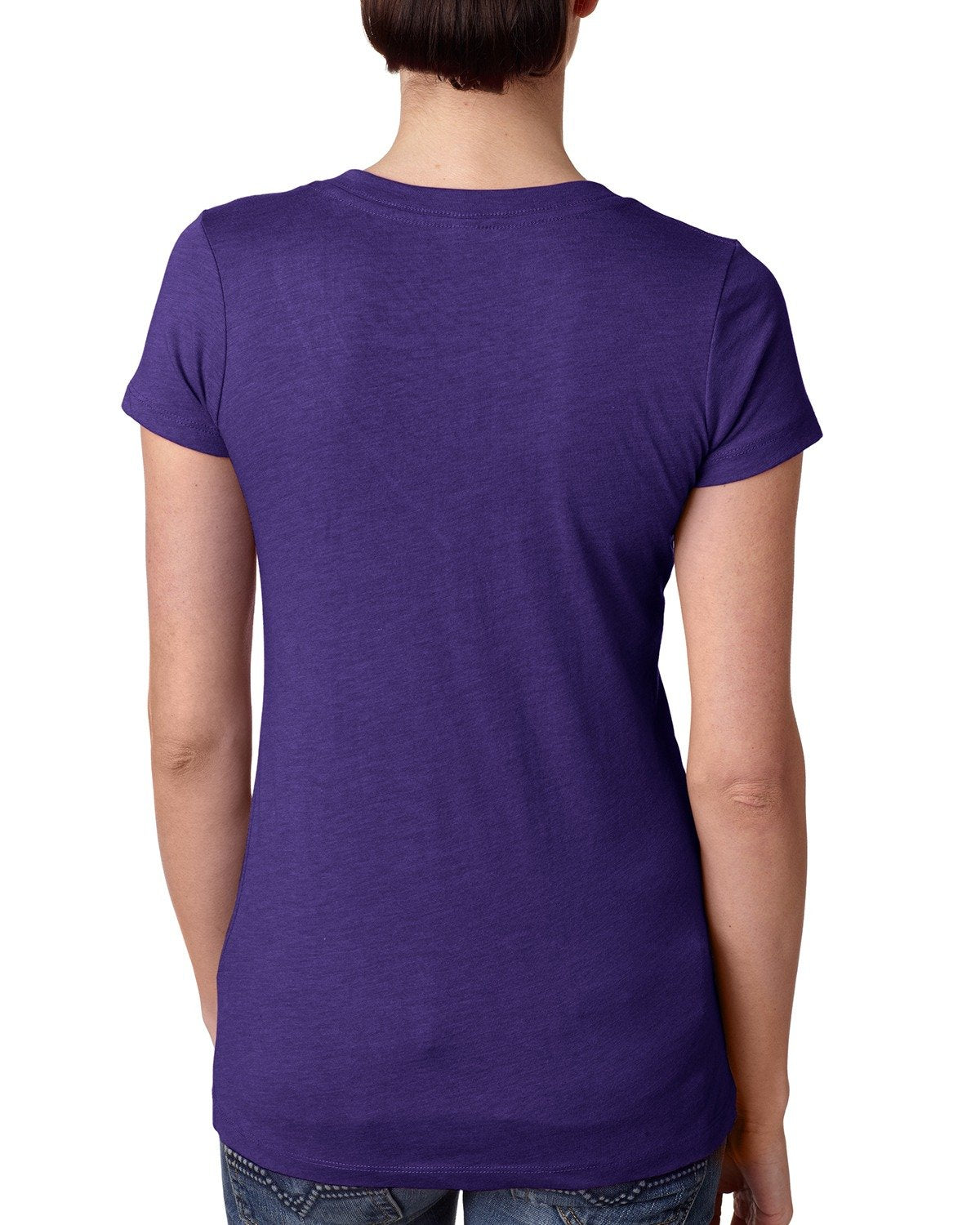 Next Level Women's Triblend Deep V-Neck T-Shirt Next Level