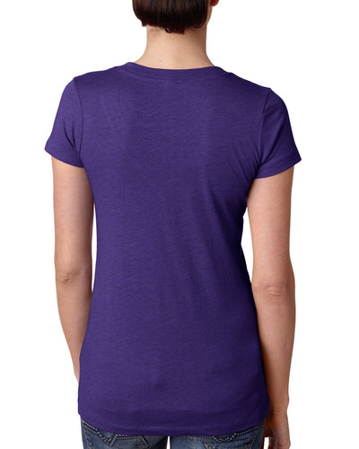 Next Level Women's Triblend Deep V-Neck